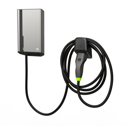 Green Cell GC HabuDen Wallbox 22kW 32A 7.5m cable Type 2 Smart EV charging station