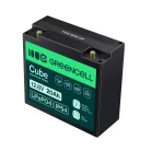 Green Cell CUBE LiFePO4 20Ah 12.8V 256Wh Lithium Iron Phosphate Battery for Tractors, Lawnmowers, Electric Vehicles LFPGC12V20AH