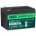 Green Cell CUBE LiFePO4 12Ah 12.8V 153.6Wh lithium iron phosphate battery for wheelchair, toy, scooter LFPGC12V12AH