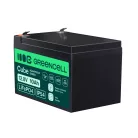 Green Cell CUBE LiFePO4 battery 10Ah 12.8V 128Wh, for power supply and emergency lighting, control panels LFPGC12V10AH