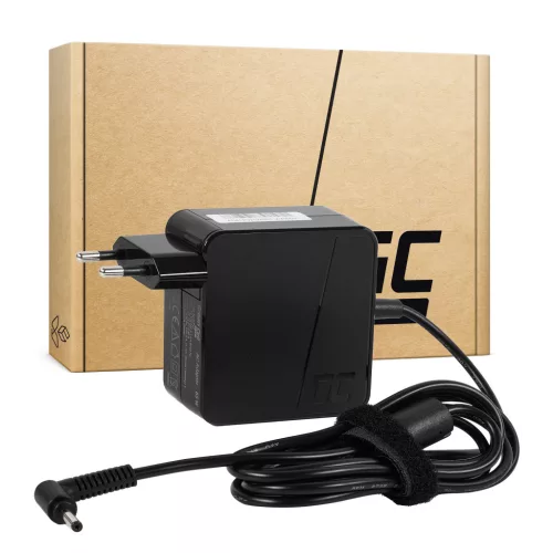 Greencell PRO 19V 3.42A 65W töltő Asus F553, F553M, F553MA, R540L, R540S, X540S, X553, X553M, X553MA, ZenBook UX303L modellekhez AD41PV2