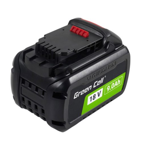 Green Cell akkumulátor DeWalt XR 18V 9Ah csereakkumulátor DCB182, DCB184 modellekhez PTDW18V9