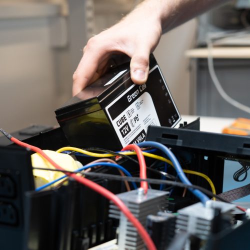 Green Cell CUBE AGM IP54 12V 55Ah VRLA akkumulátor gél mélykisülés elleni védelemmel robogóhoz, fűnyíróhoz, hajóhoz, bárkához, traktorhoz, halászhajóhoz AGM12V55AH-J