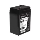Green Cell CUBE AGM IP54 6V 5Ah VRLA battery with gel deep discharge protection for children's toys, alarm systems AGM6V5AH-J