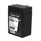 Green Cell CUBE AGM IP54 6V 5Ah VRLA battery with gel deep discharge protection for children's toys, alarm systems AGM6V5AH-J
