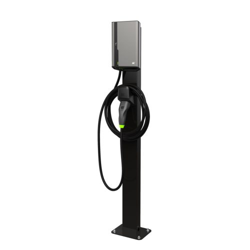 Green Cell HabuDen Post support pole for HabuDen Wallbox electric car charging stations EVGCAKHP1