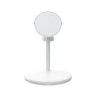 Green Cell MagScape Inductive Charging Stand 3-in-1 MagSafe for iPhone, Apple Watch, AirPods and other wireless headphones MSST-GC-3IN1-W