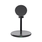 Green Cell MagScape induktive Ladestation 3 in 1 MagSafe für iPhone, Apple Watch, AirPods und andere kabellose Kopfhörer MSST-GC-3IN1-B