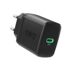   Green Cell PowerSource Solo30 Ladegerät USB-C, schwarz, 30W Power Delivery Netzadapter CHARB-GC-30C-B