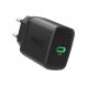 Greencell PowerSource Solo30 Charger USB C Black Power Adapter 30W Power Delivery