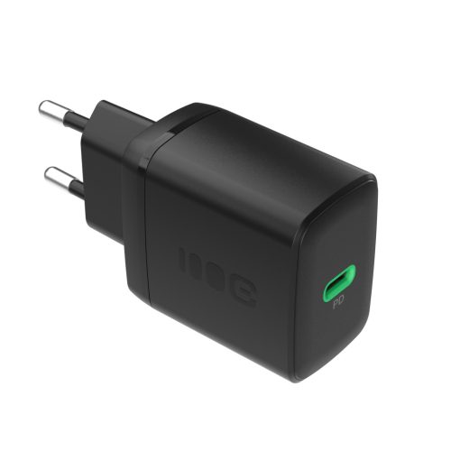 Green Cell PowerSource Solo30 töltő USB-C, fekete, 30W Power Delivery hálózati adapter CHARB-GC-30C-B