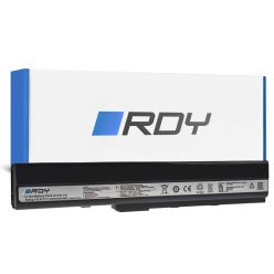   RDY A32-K52 akkumulátor Asus A52, A52F, A52N, K42, K52, K52D, K52F, K52J modellekhez AS02BRDY