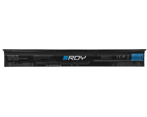 RDY Laptop Battery VI04, VI04XL, 756743-001, 756745-001 for HP ProBook 440 G2, 445 G2, 450 G2, 455 G2, Envy 15, 17, Pavilion 15 models, 14.8V HP82BRDY