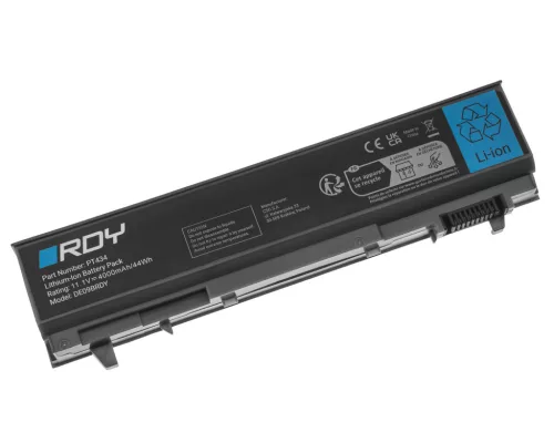 RDY PT434 W1193 Battery for Dell Latitude E6400, E6410, E6500, E6510, E6400 models DE09BRDY