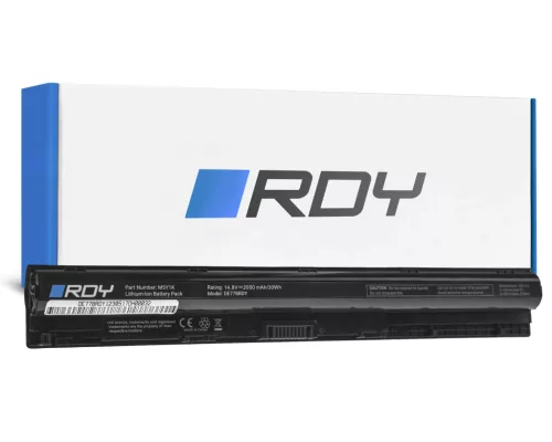 RDY Laptop battery M5Y1K for Dell Inspiron 15 3568, 3555, 3558, 5551, 5552, 5555, 5558, 5559, 17 5755, 5758, 5759, Vostro 3558, 3568 models DE77BRDY