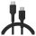 USB-C kábel 1.2m 100W Green Cell PowerStream gyors Töltés PD párduc fekete KABGC100PS120PB