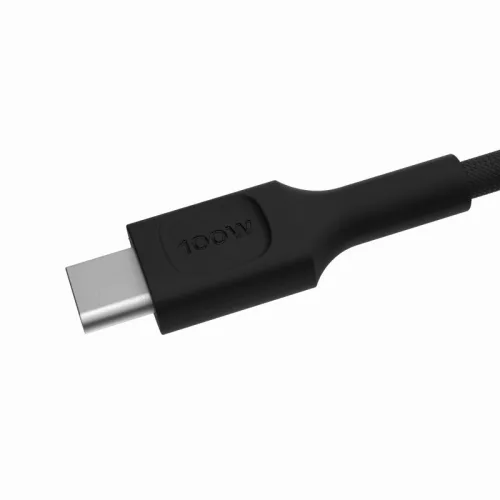 USB-C Kabel 1,2m 100W Green Cell PowerStream Schnellladung PD Leoparden Schwarz KABGC100PS120PB