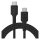 USB-C kábel 2m 100W Green Cell PowerStream gyors töltés PD párduc fekete KABGC100PS200PB