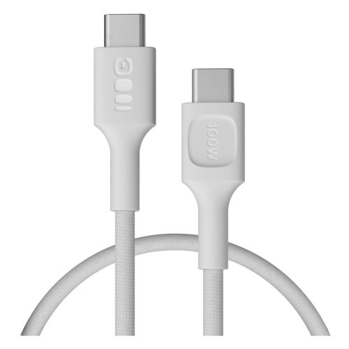 USB-C kábel 0,3m 100W Green Cell PowerStream gyors töltés PD hófehér KABGC100PS30SW