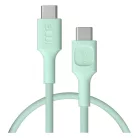 USB-C Kabel 0,3m 100W Green Cell PowerStream Schnellladung PD mintgrün KABGC100PS30MG