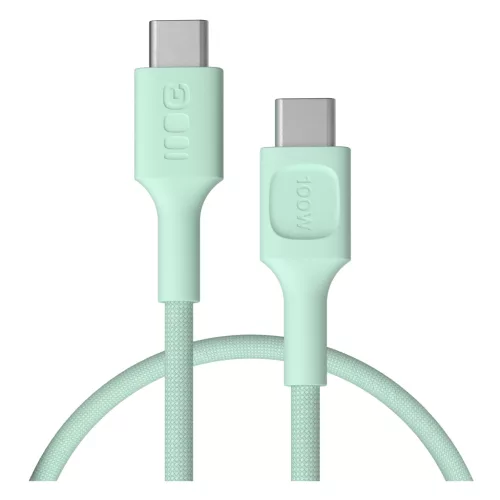 USB-C Kabel 0,3m 100W Green Cell PowerStream Schnellladung PD mintgrün KABGC100PS30MG