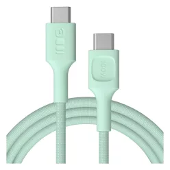   USB-C Kabel 2m 100W Green Cell PowerStream Schnellladung PD Mintgrün KABGC100PS200MG