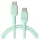 USB-C kábel 1,2m 100W Green Cell PowerFlex gyors töltés PD mentazöld KABGC100PF120MG