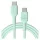 USB-C Kabel 2m 100W Green Cell PowerFlex Schnellladung PD Mintgrün KABGC100PF200MG