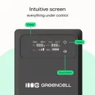 Green Cell 800VA AVR UPS (PowerCore 12 VDC, with LCD Display) UPSLPPC500