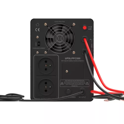 Green Cell 800VA AVR UPS (PowerCore 12 VDC, with LCD Display) UPSLPPC500