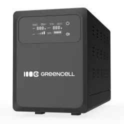 Green Cell 1500VA 1000W UPS with LCD Display UPSLPPC1000