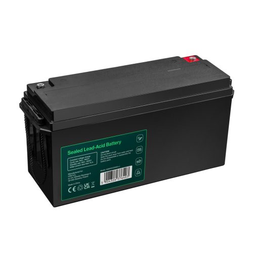 Green Cell AGM VRLA IP54 12V 250Ah maintenance-free battery for motorhomes, photovoltaic systems, solar panels, and boats AGM12V250AH-J