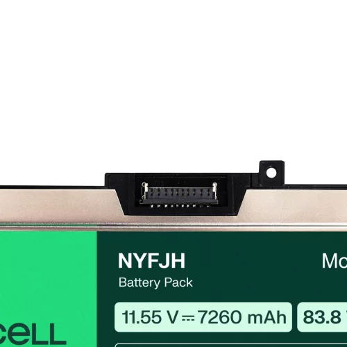 Green Cell NYFJH-6C 0NYFJH 0RY3F9 0VRX0J akkumulátor Dell Precision 15 7530, 7540, 7740 laptopokhoz DE165