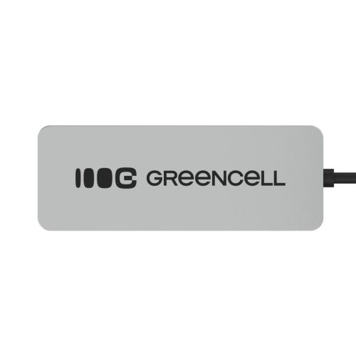 Green Cell USB-C hub 4in1 5 Gb/s aluminum case HUB-GC-C4A