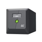Green Cell 1000VA 600W PowerProof uninterruptible power supply with LCD display UPSLM600