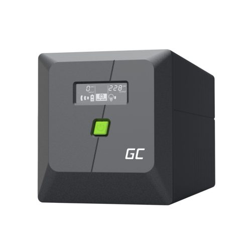Green Cell 1000VA 600W PowerProof uninterruptible power supply with LCD display UPSLM600