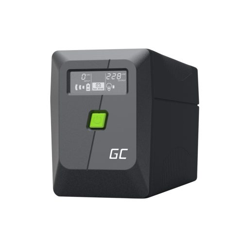 Green Cell 850VA 480W PowerProof unterbrechungsfreie Stromversorgung mit LCD-Display UPSLM480