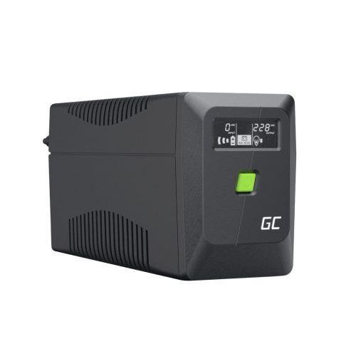 Green Cell 850VA 480W PowerProof unterbrechungsfreie Stromversorgung mit LCD-Display UPSLM480