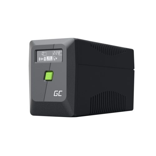 Green Cell 850VA 480W PowerProof unterbrechungsfreie Stromversorgung mit LCD-Display UPSLM480