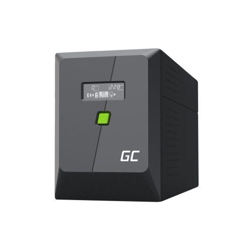 Green Cell 1500VA 1050W PowerProof uninterruptible power supply with LCD display UPSLP1050
