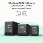 Green Cell 1500VA 1050W PowerProof uninterruptible power supply with LCD display UPSLP1050