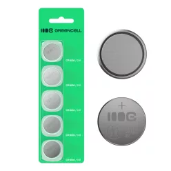 Green Cell 5x CR1620 3V 70mAh lithium button cell X5CR1620