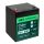 Greencell AGM VRLA 12V 5Ah maintenance-free battery for cash registers, toys, cameras 91x70x102mm AGM12V5AH-J