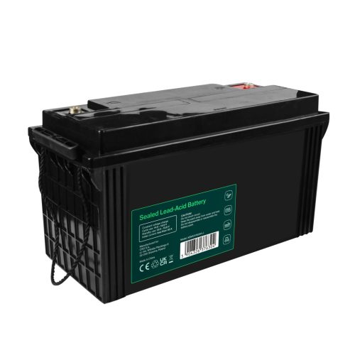 Greencell AGM VRLA 12V 120Ah wartungsfreier Akku für Boote, Photovoltaik, Solarpanels 173x406x233mm AGM12V120AH-J