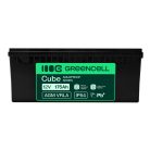 Greencell AGM VRLA 12V 175Ah maintenance-free battery for boats, photovoltaics, solar panels 532x207x220mm AGM12V175AH-H