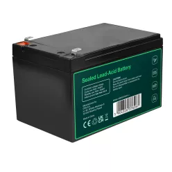   Greencell AGM VRLA 12V 12Ah wartungsfreier Akku für Kassen, Spielzeuge, Kameras 152x99x100mm AGM12V12AH-J