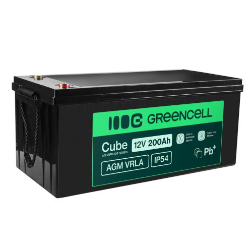 GreenCell AGM VRLA 12V 200Ah akkumulátor