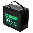 Greencell AGM VRLA 12V 135Ah karbantartásmentes akkumulátor hajókhoz, fotovoltaikához, napelemekhez 341x173x287mm AGM12V135AH-H