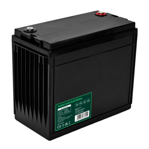 Greencell AGM VRLA 12V 135Ah karbantartásmentes akkumulátor hajókhoz, fotovoltaikához, napelemekhez 341x173x287mm AGM12V135AH-H