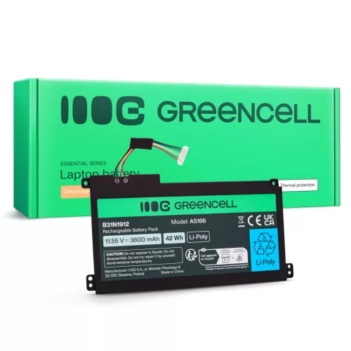 Greencell akkumulátor Asus C31N1912 / B31N1912 3HWPP VivoBook 14: E410MA, L410MA, E410KA, E510MA AS166
